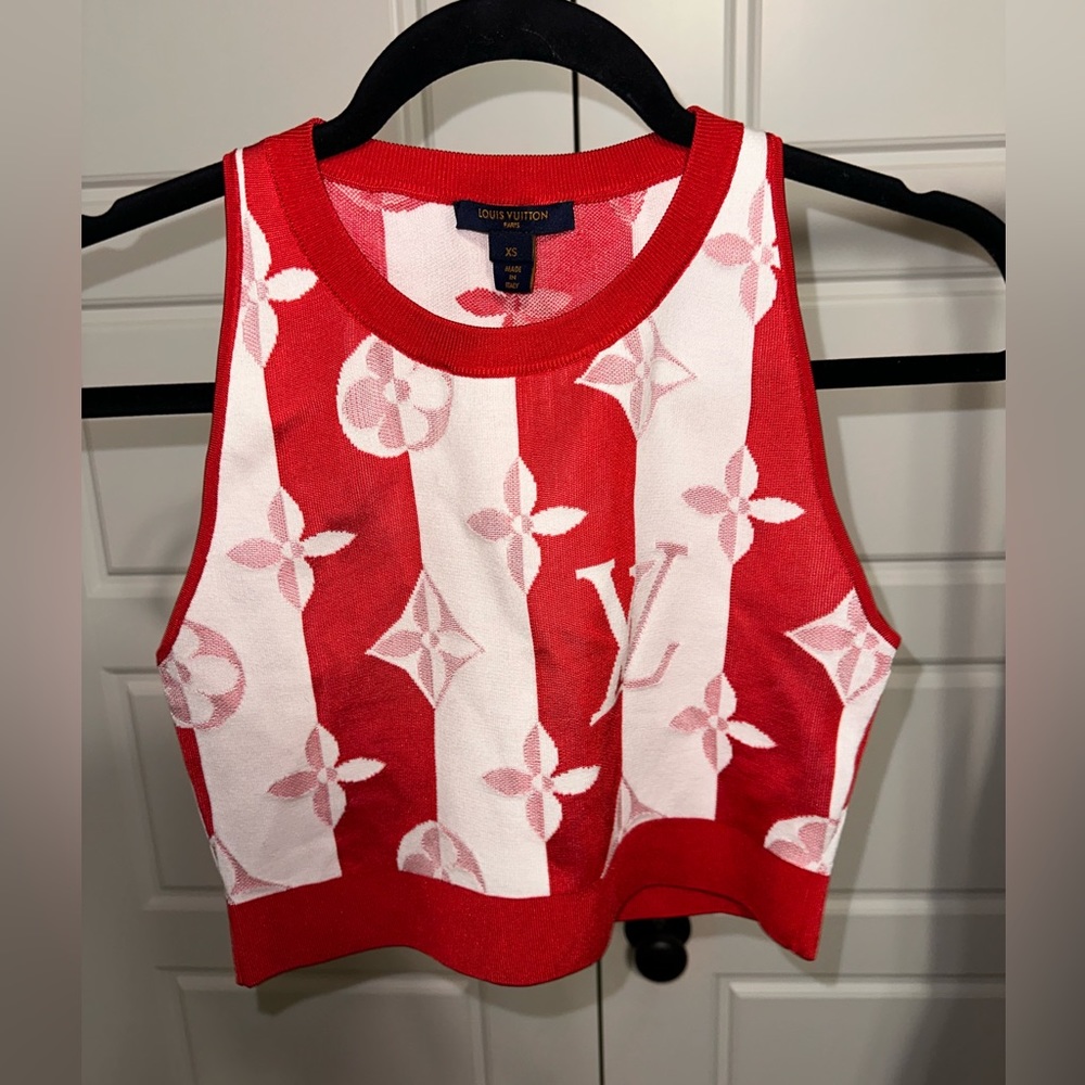Louis Vuitton cropped tank